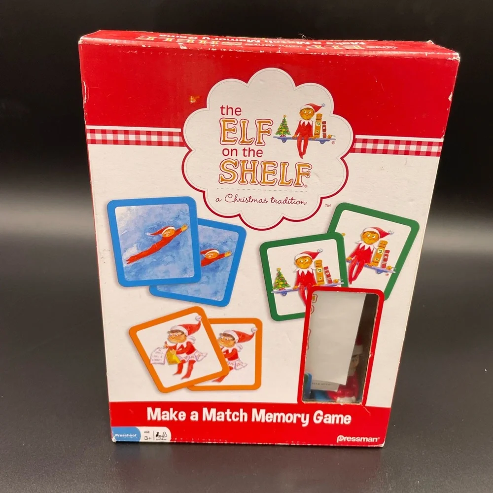 The Elf On The Shelf Match Memory Game